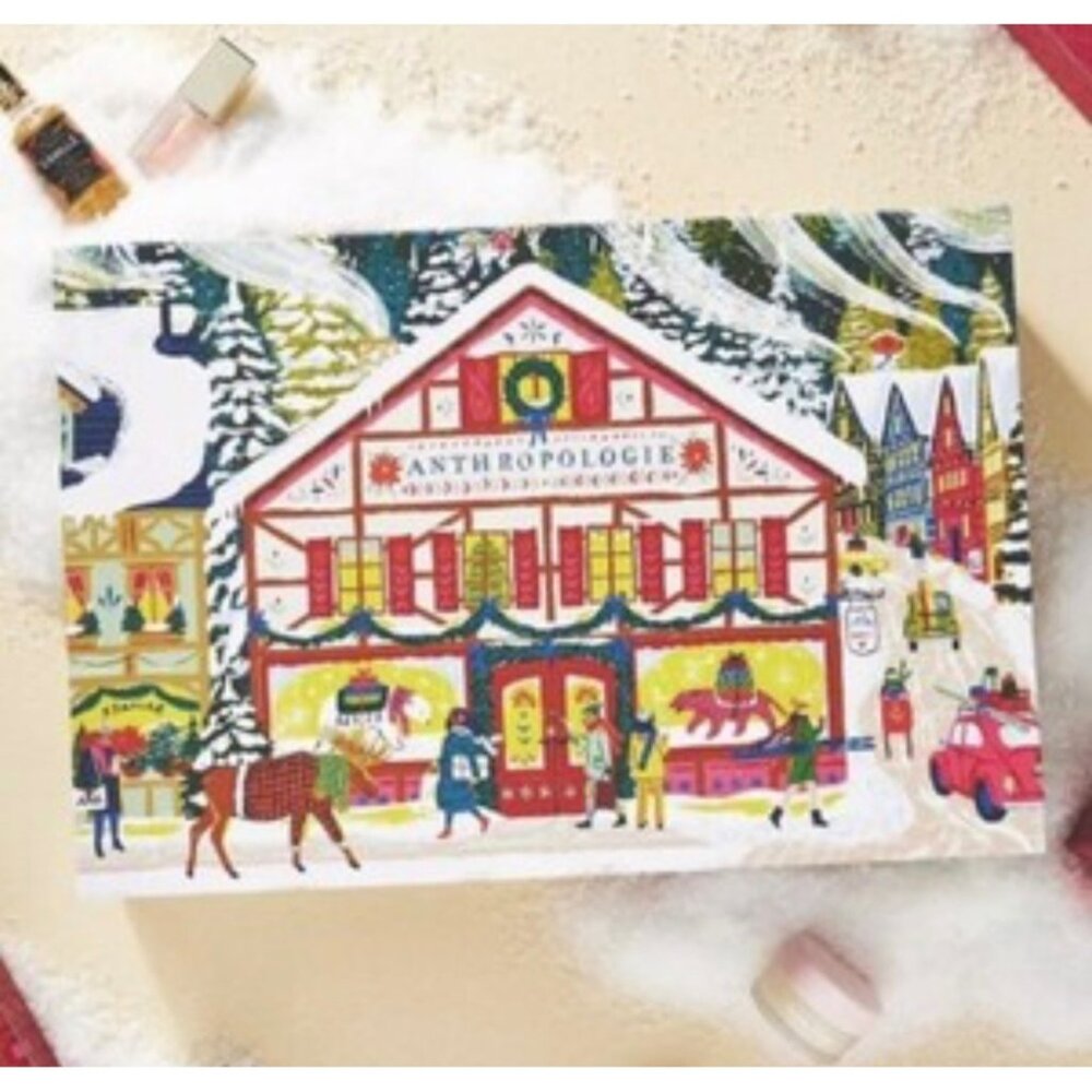 Anthropologie George & Viv 24 Days Of Beauty Delights 2023 Empty Box O/S